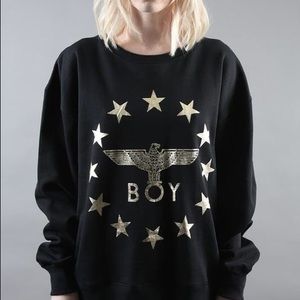 BOY LONDON Logo Crew Neck Sweatshirt